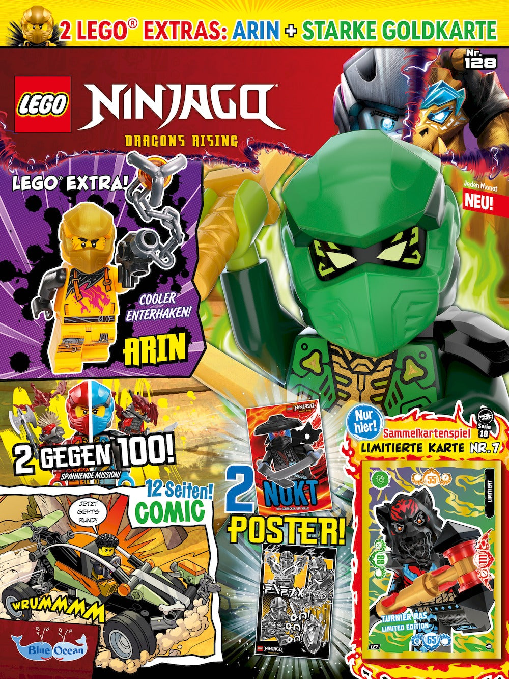 Lego Ninjago Magazine Deutschland 2025 #128 + Gimmick