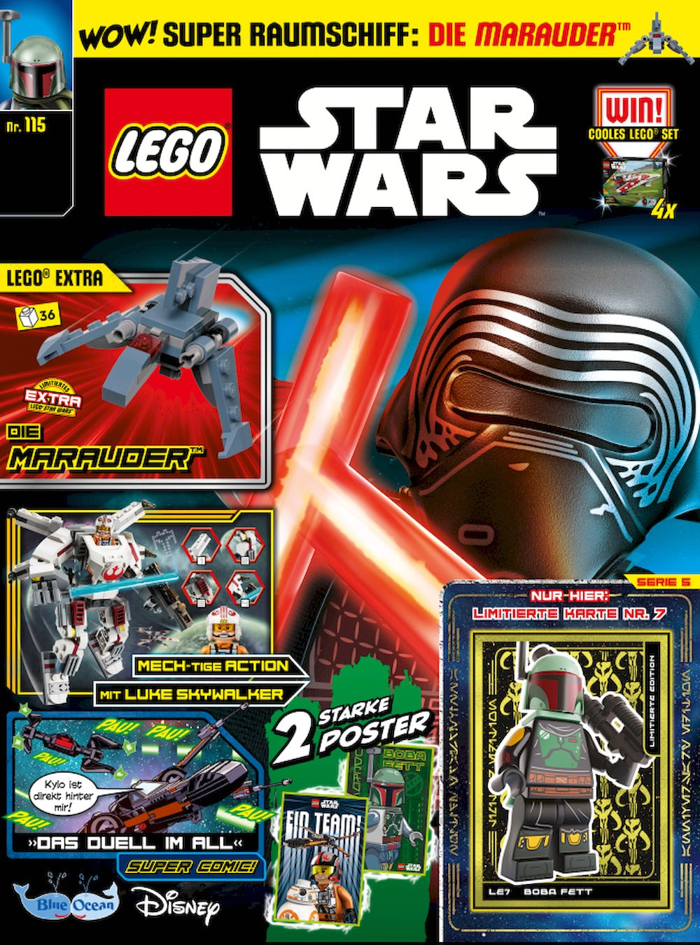 Lego Star Wars Magazin Deutschland 2024 #115 + Gimmick
