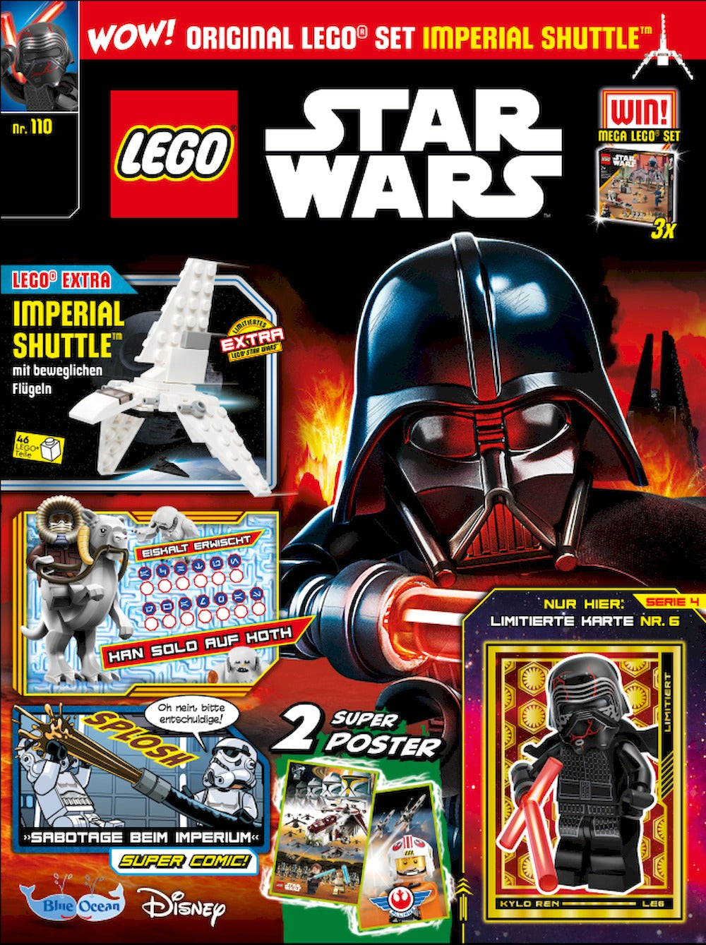 Lego Star Wars Revista Alemania 2024 #110 + Gimmick