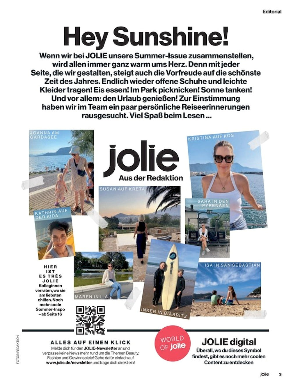 Jolie Magazin Deutschland 2025-06+07 Nina Chuba