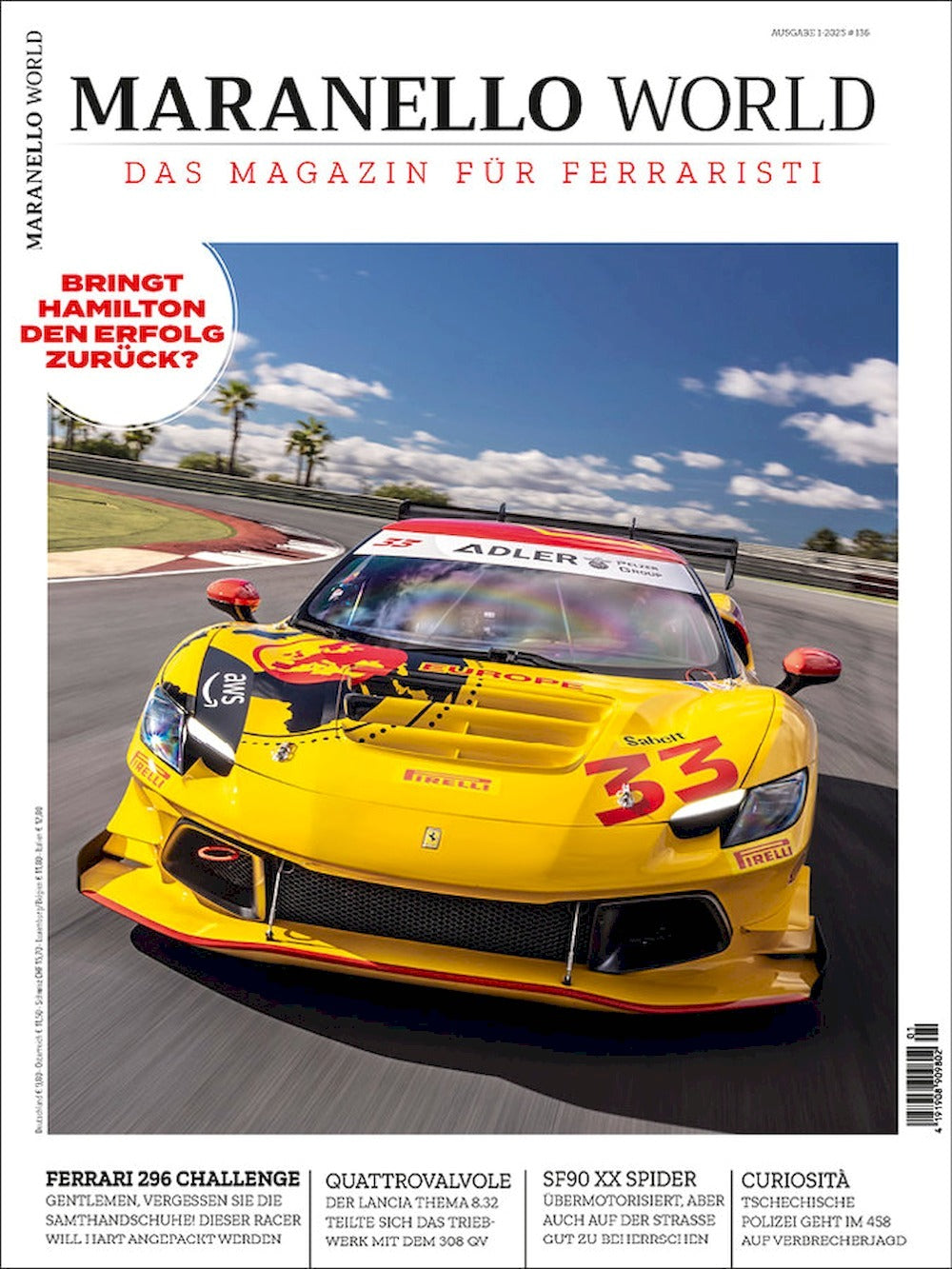 Maranello World Tijdschrift Duitsland 2025-01 Bernie Ecclestone Originele uitgave