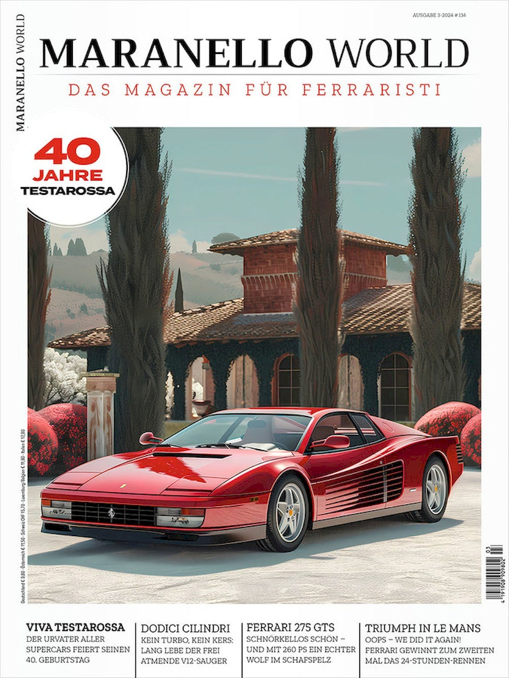 Maranello World Rivista Germania 2024-03 Edizione originale