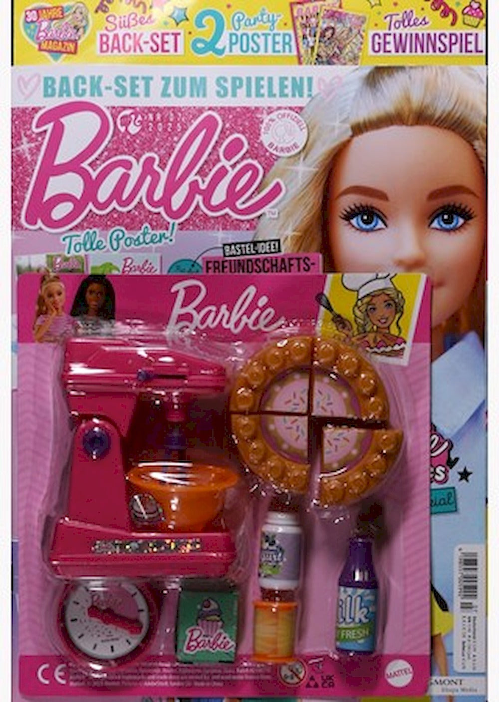 Barbie Tijdschrift Duitsland 2024 Originele uitgave + Cadeau