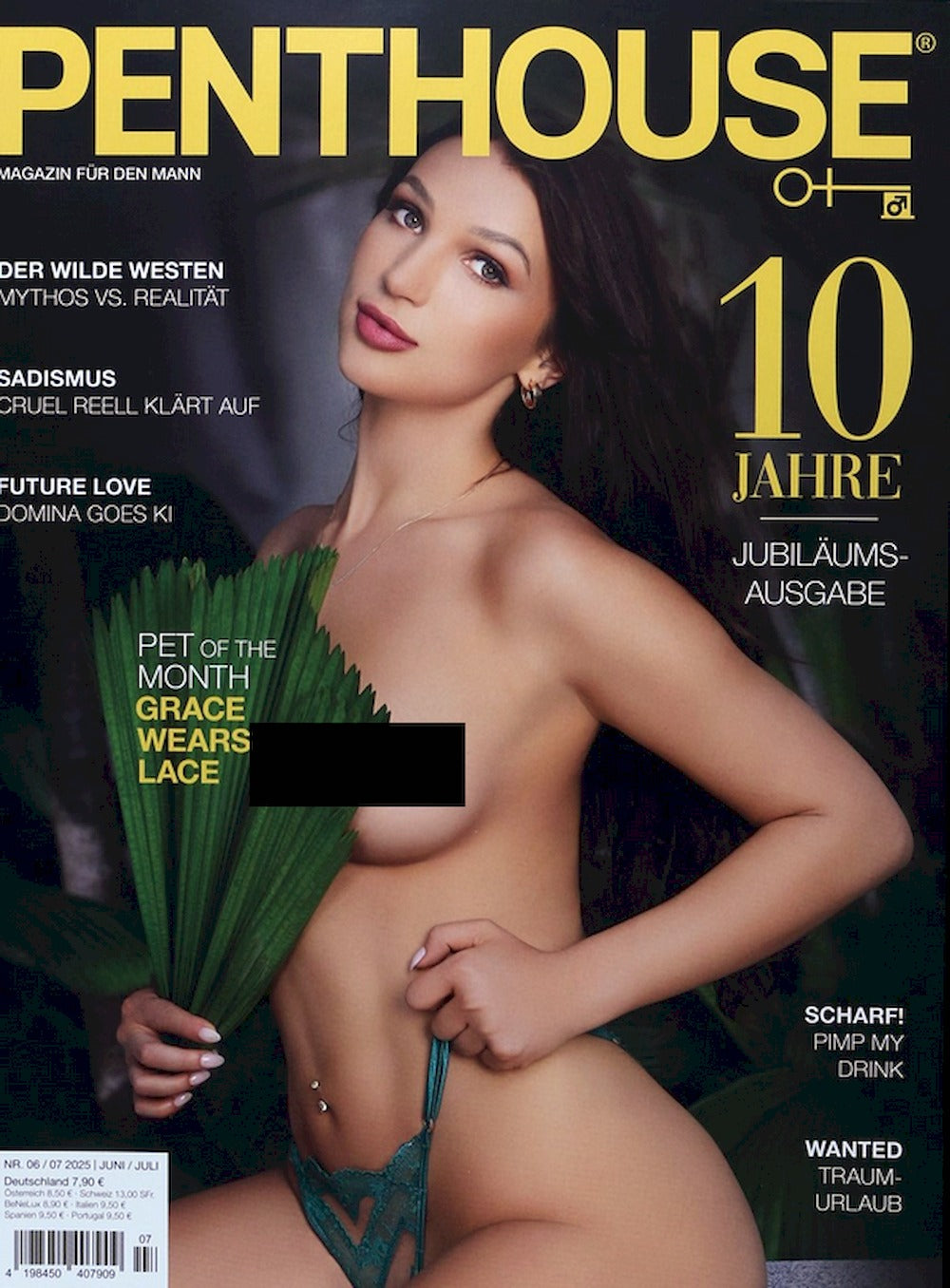 Penthouse Magazin Deutschland 2025-06+07 Grace Wears Lace