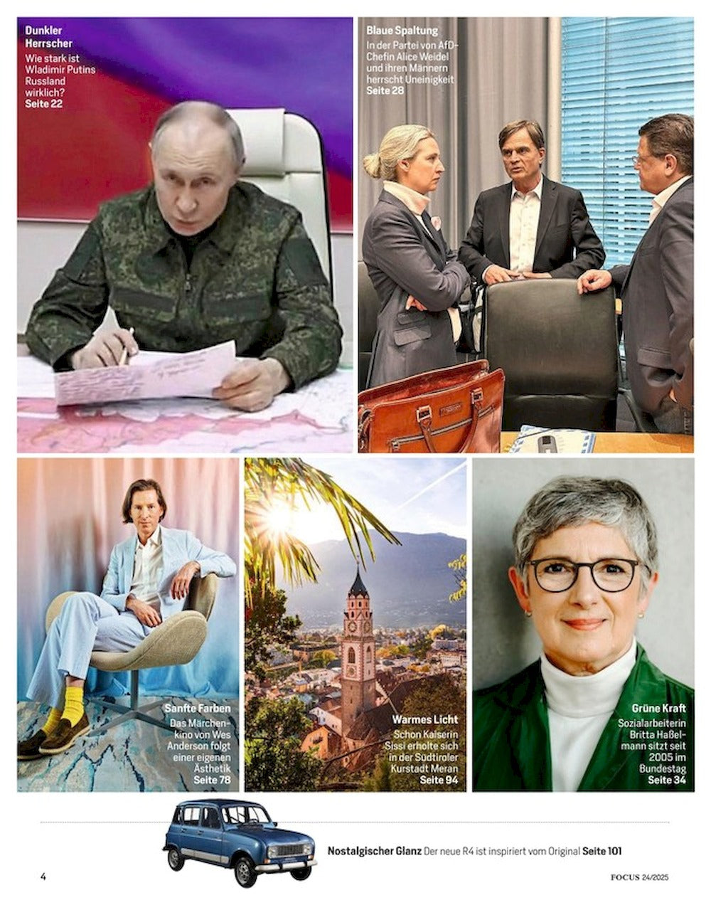 Focus Magazin Deutschland 2025-24 Donald Trump Chaos