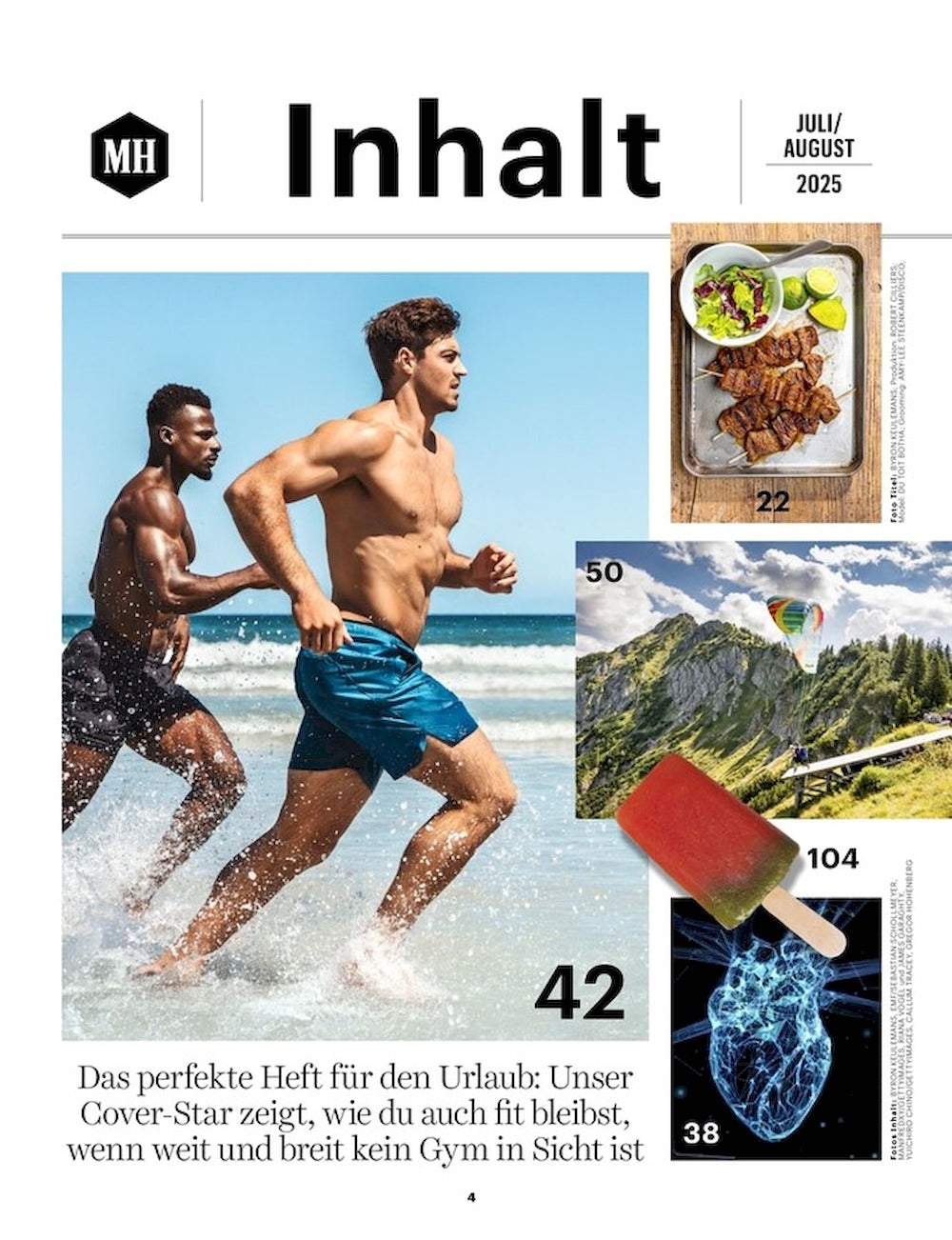 Mens Health Magazin Deutschland 2025-07+08 Toit Botha