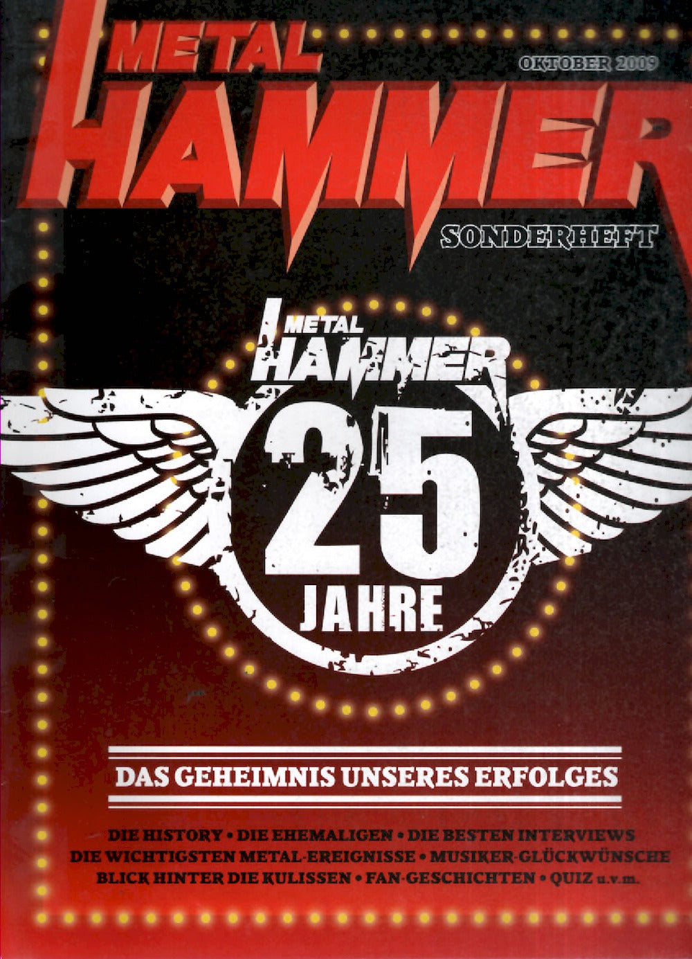 Metal Hammer Spezial Magazin Deutschland 2009 25 Years