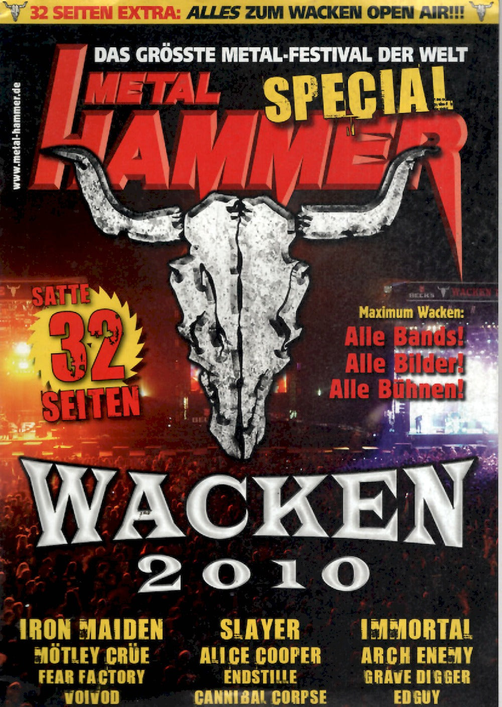 Metal Hammer Spezial Magazin Deutschland 2009 Wacken