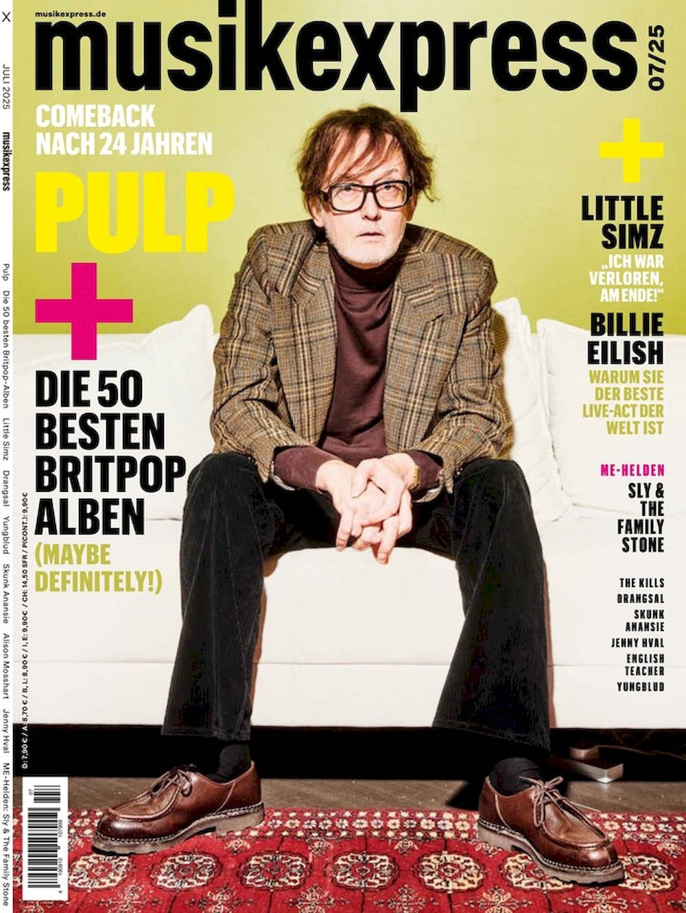 Musikexpress Magazin Deutschland 2025-07 Pulp Little Simz Billie Eilish