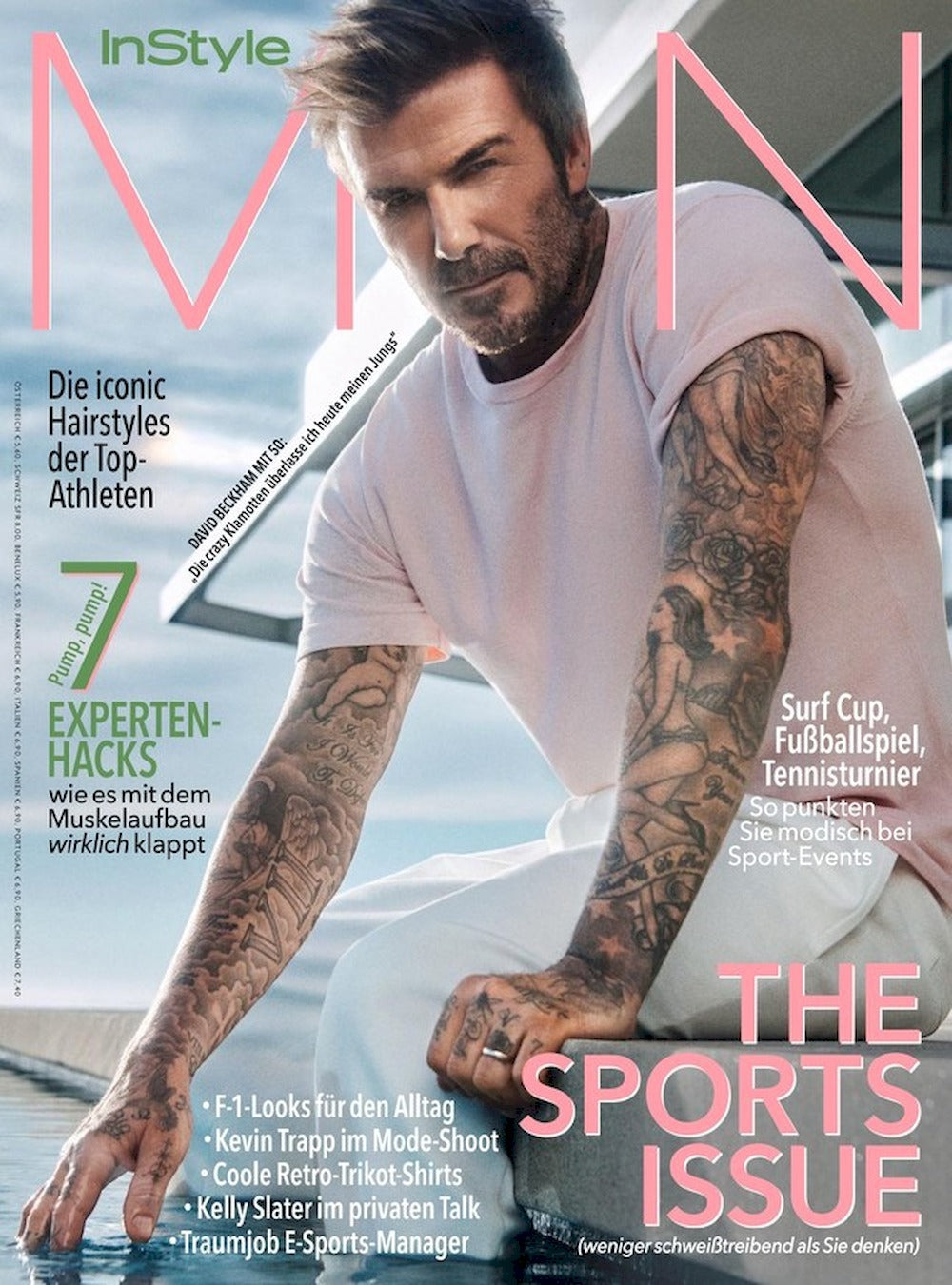 InStyle Men Magazin Deutschland 2025-02 David Beckham