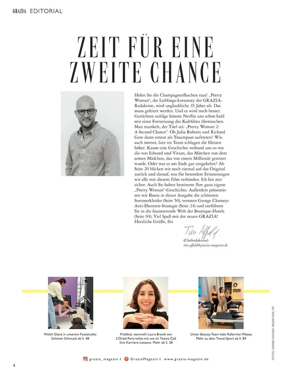 Grazia Magazin Deutschland 2025-14 Heidi Klum
