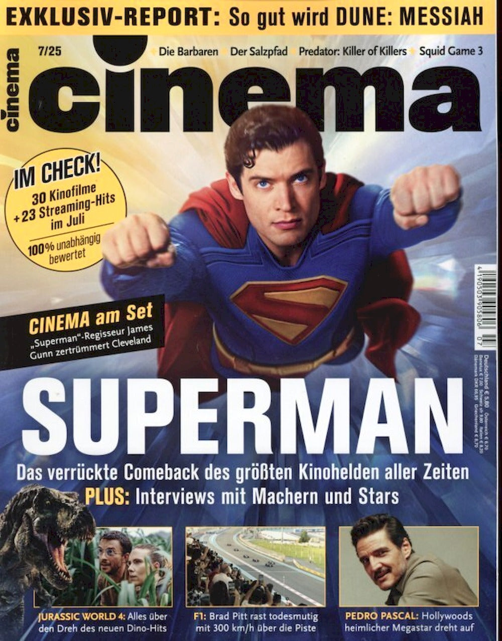 Cinema Magasin Tyskland 2025-07 Superman