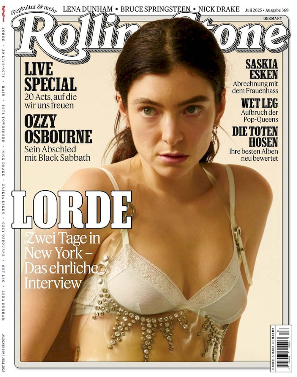 Rolling Stone Magazine Germany 2025-07 Lorde Ozzy Osbourne Amy Macdonald