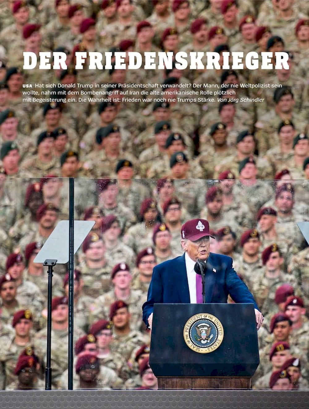 Der Spiegel Magazine Germany 2025-27 Donald Trump