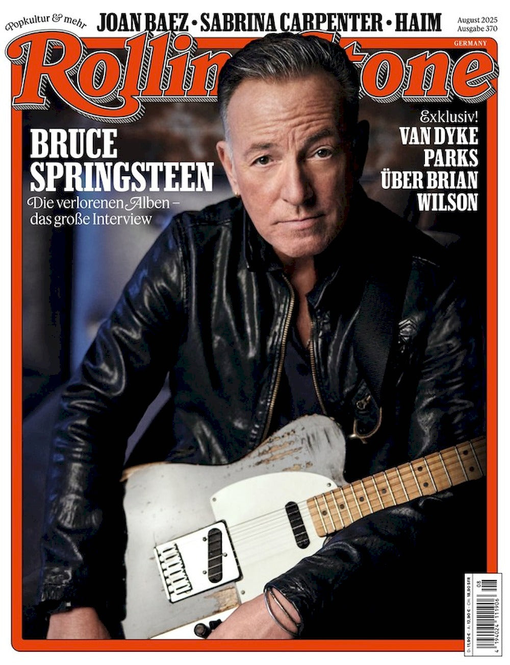 Rolling Stone Magazin Deutschland 2025-08 Bruce Springsteen + Vinyl