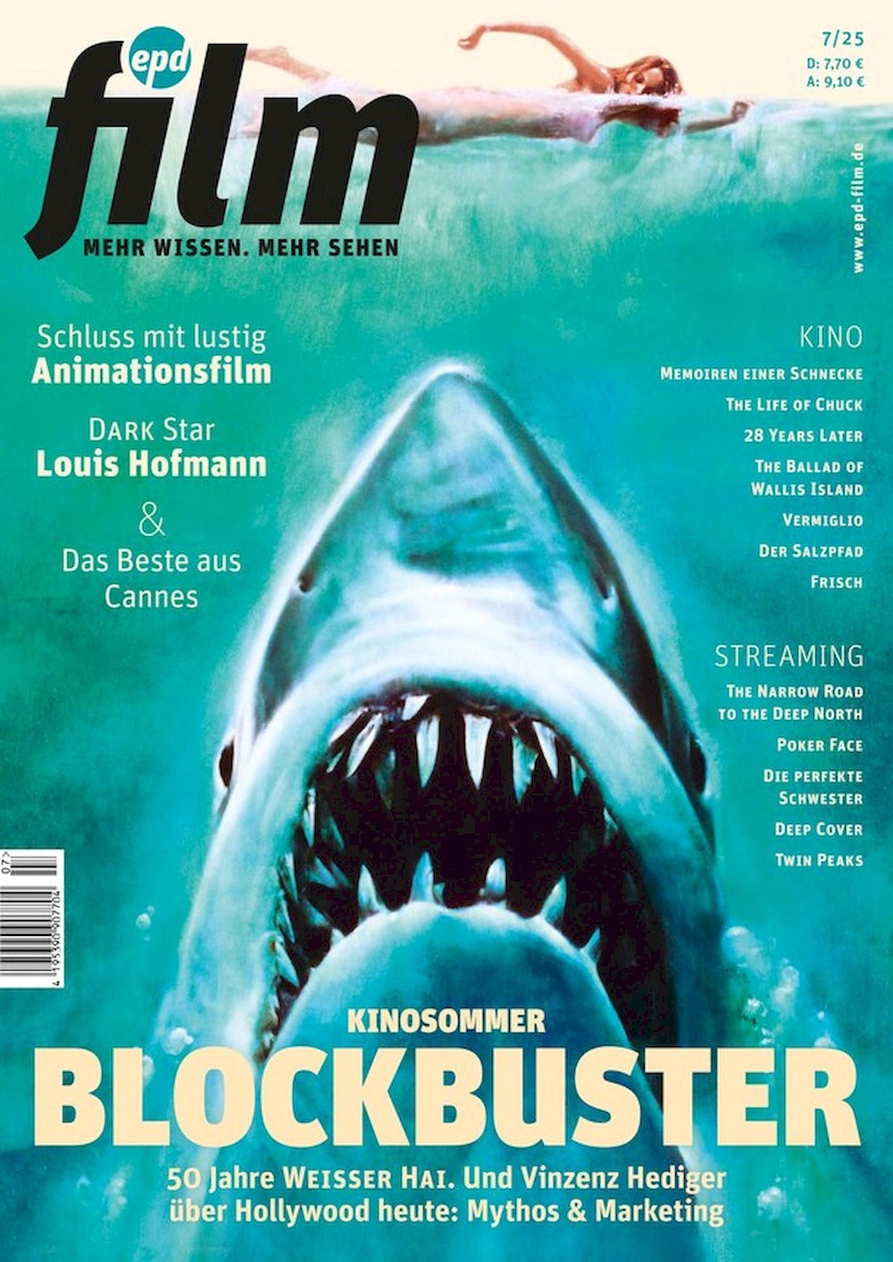 EPD Film Magazine Germany 2025-07 Jaws Louis Hofmann