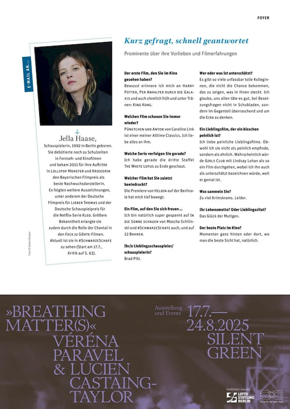 EPD Film Magazine Germany 2025-07 Jaws Louis Hofmann