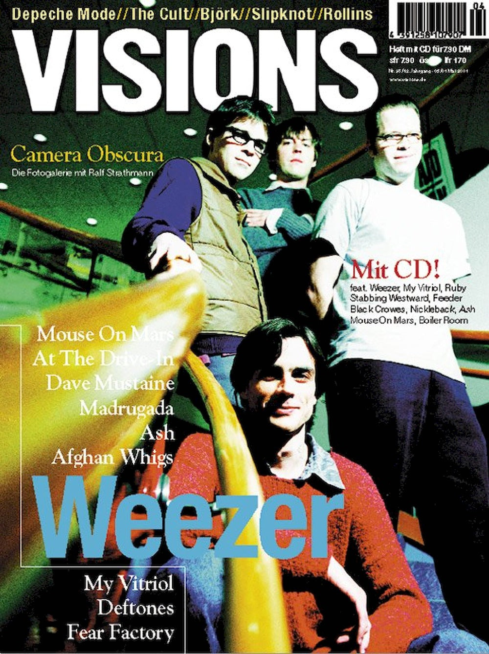 Visions Magazin Deutschland 2001-05 Weezer Depeche Mode The Cult Björk #98