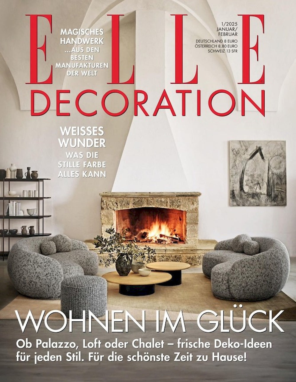 Elle Decoration  Magazin Deutschland 2025-01