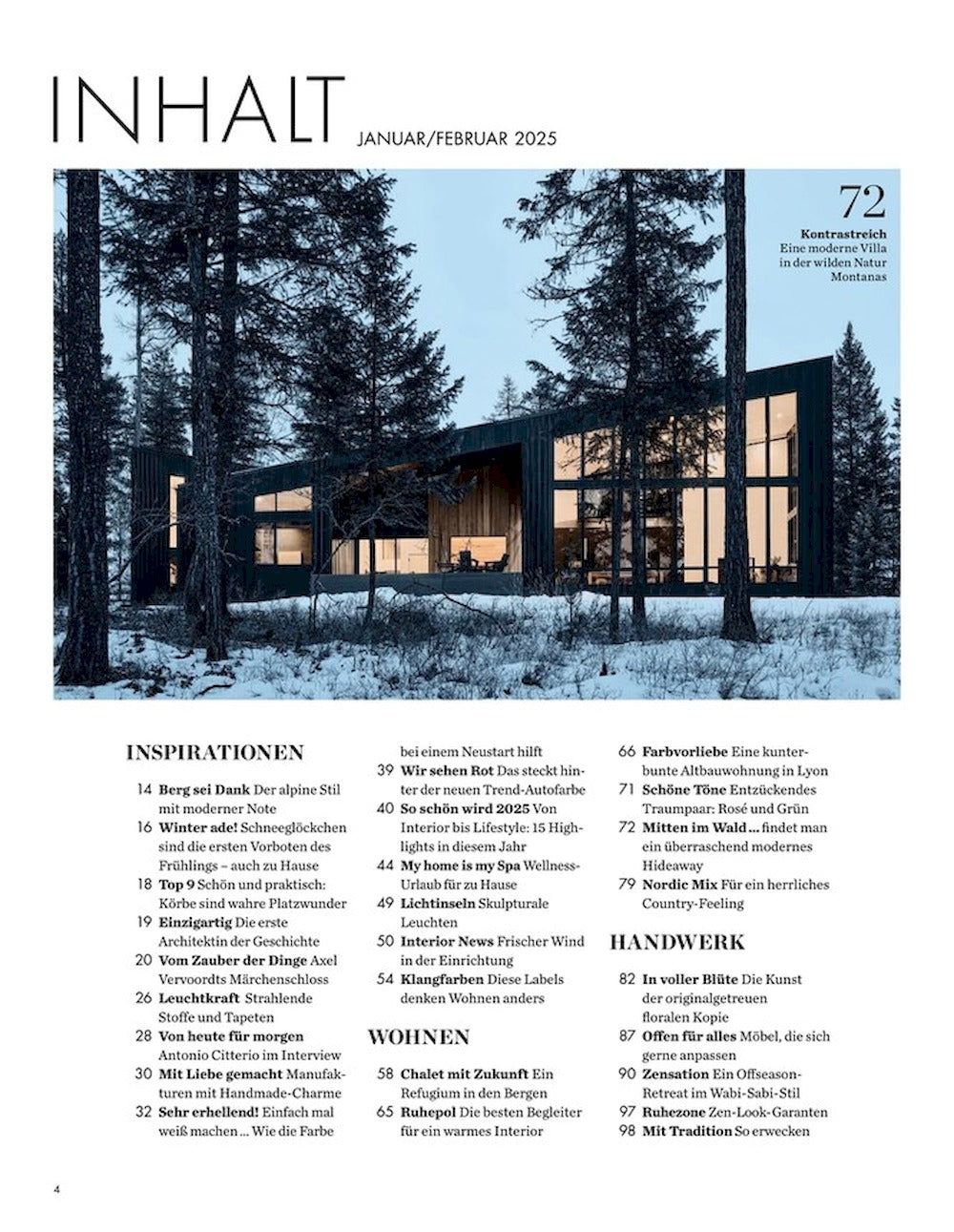 Elle Decoration  Magazin Deutschland 2025-01