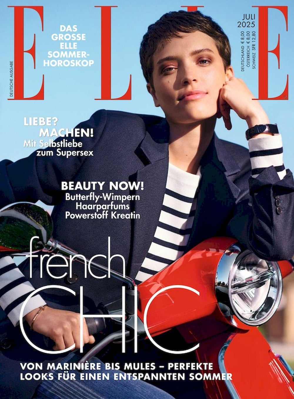 Elle Magazin Deutschland 2025-07 Loane Normand