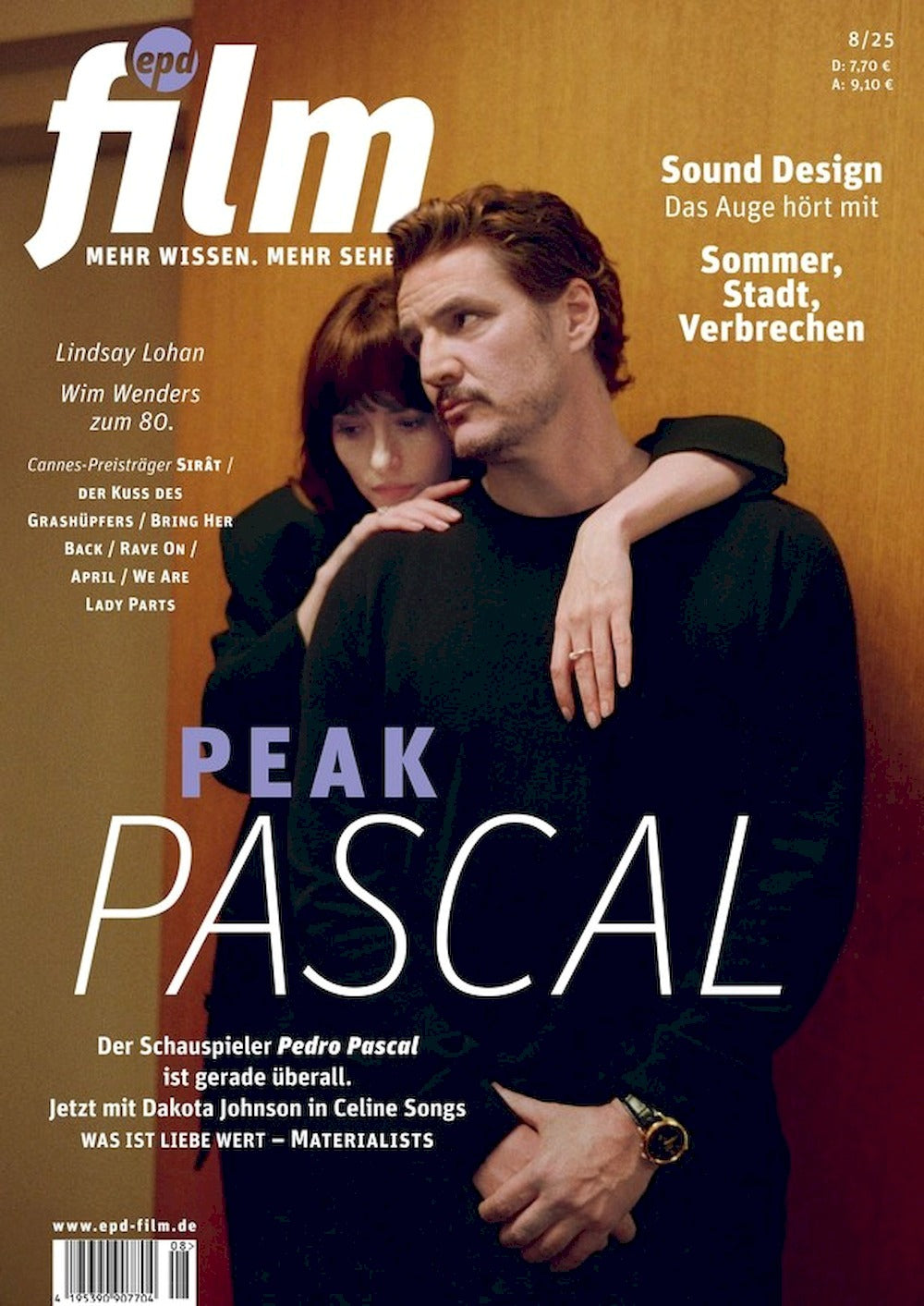 EPD Film Magazine Germany 2025-08 Pedro Pascal Dakota Johnson