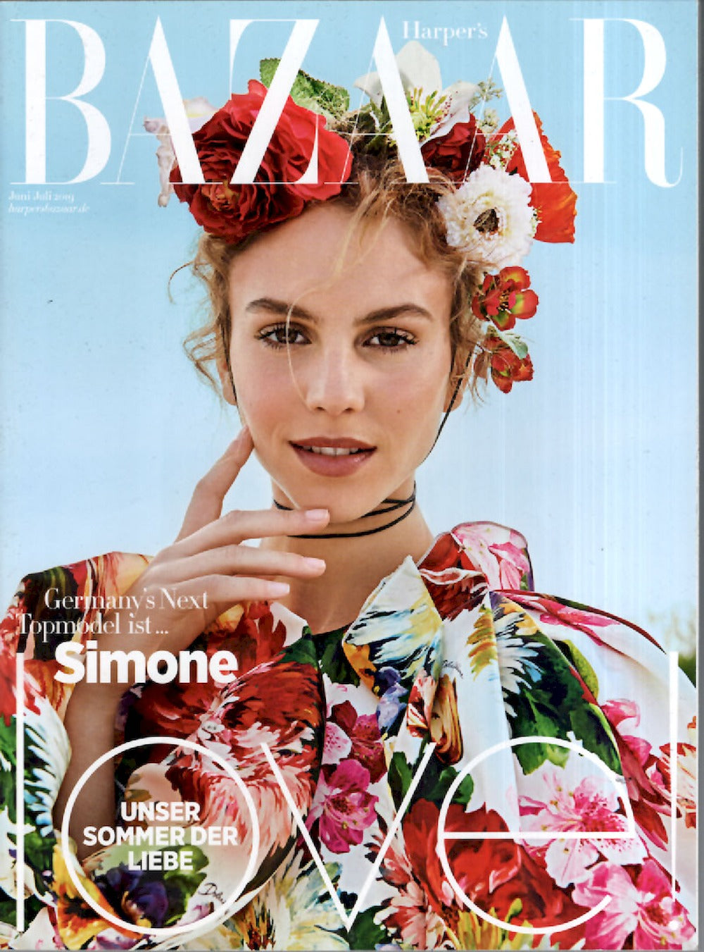 Harpers Bazaar Lehti Saksa 2019-06 – +07 Simone Kowalski Edition – Alkuperäinen painos