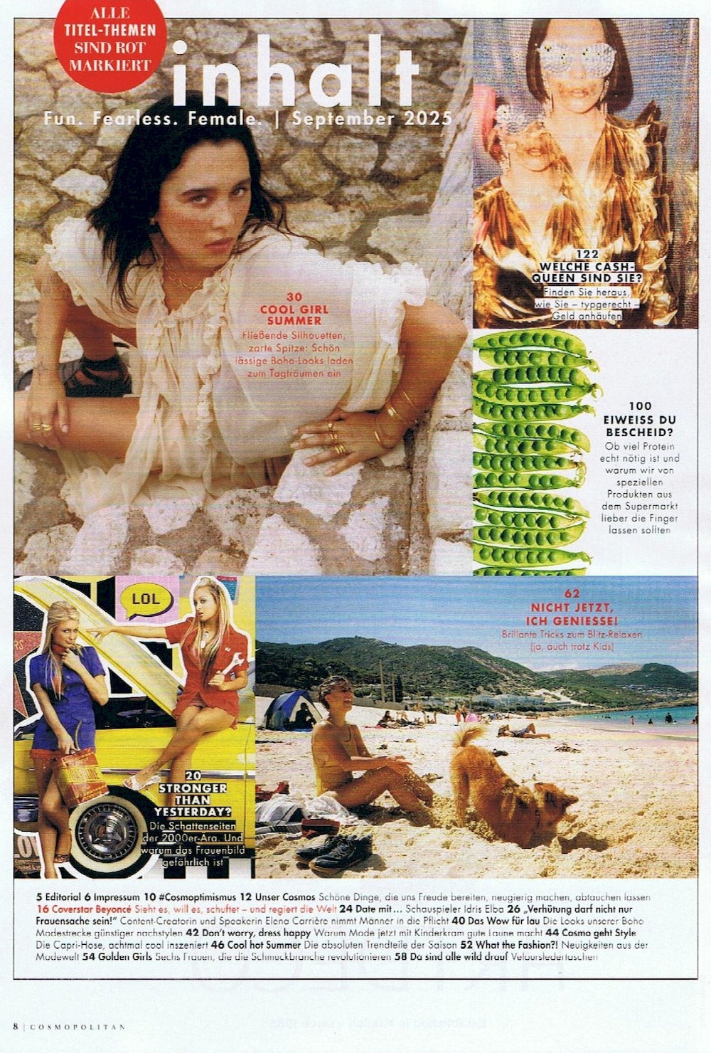 Cosmopolitan Magazine Germany 2025-09 Beyonce