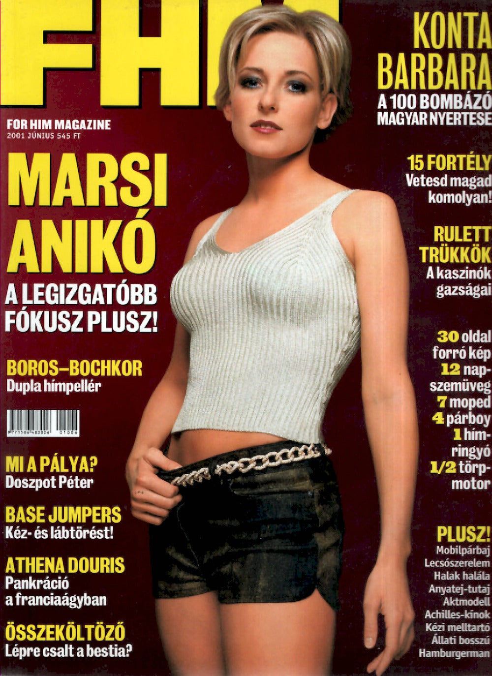 FHM Magazin Ungarn 2001-06 Marsi Aniko