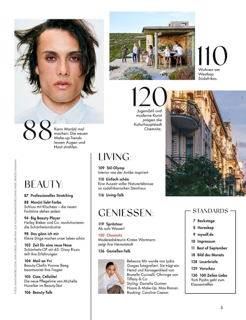 Myself Magasin Tyskland 2025-09 Rebecca Mir
