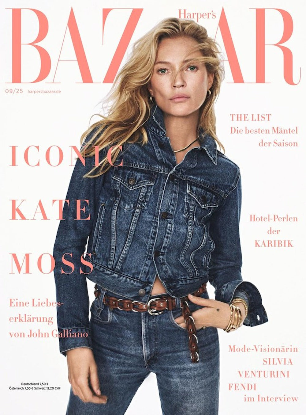 Harpers Bazaar Lehti Saksa 2025-09 Kate Moss