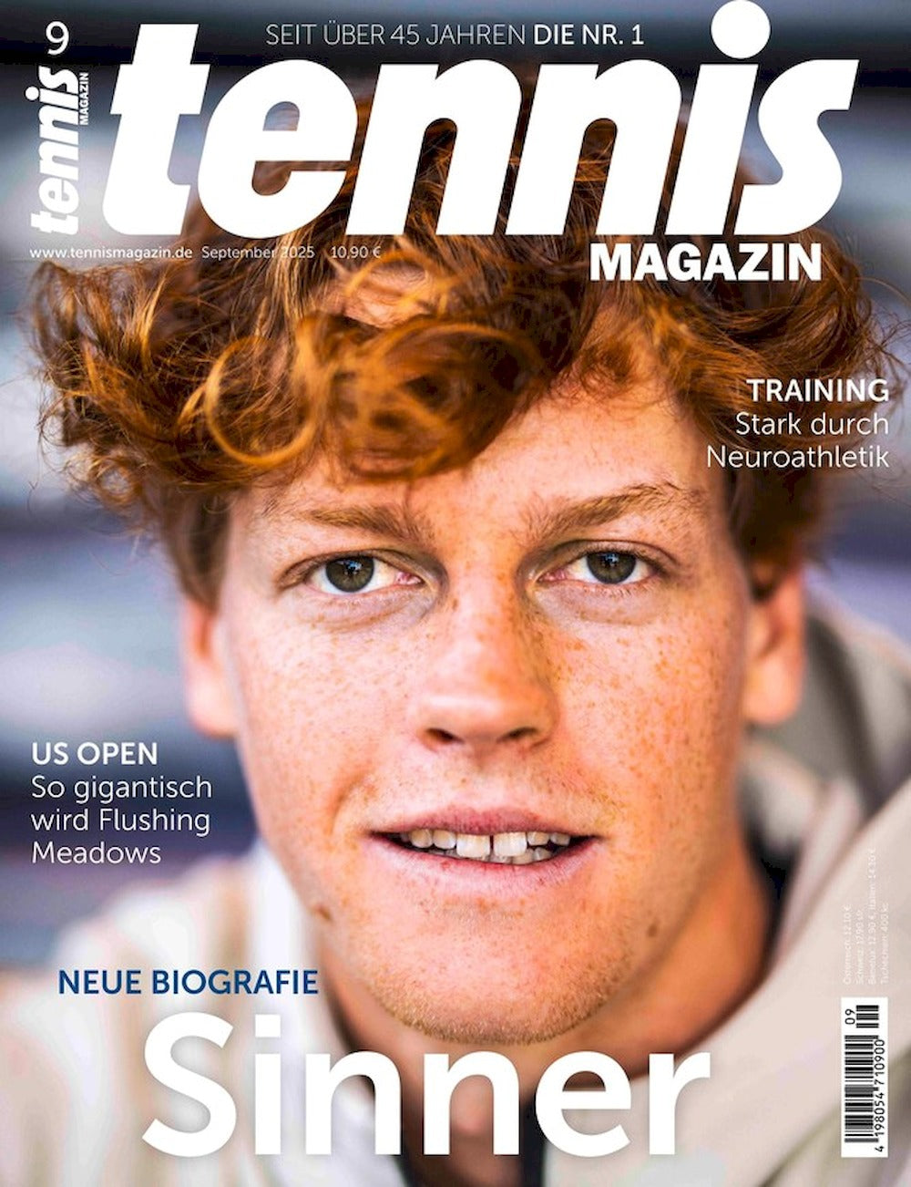 Tennis Magazin Deutschland 2025-09 Jannik Sinner