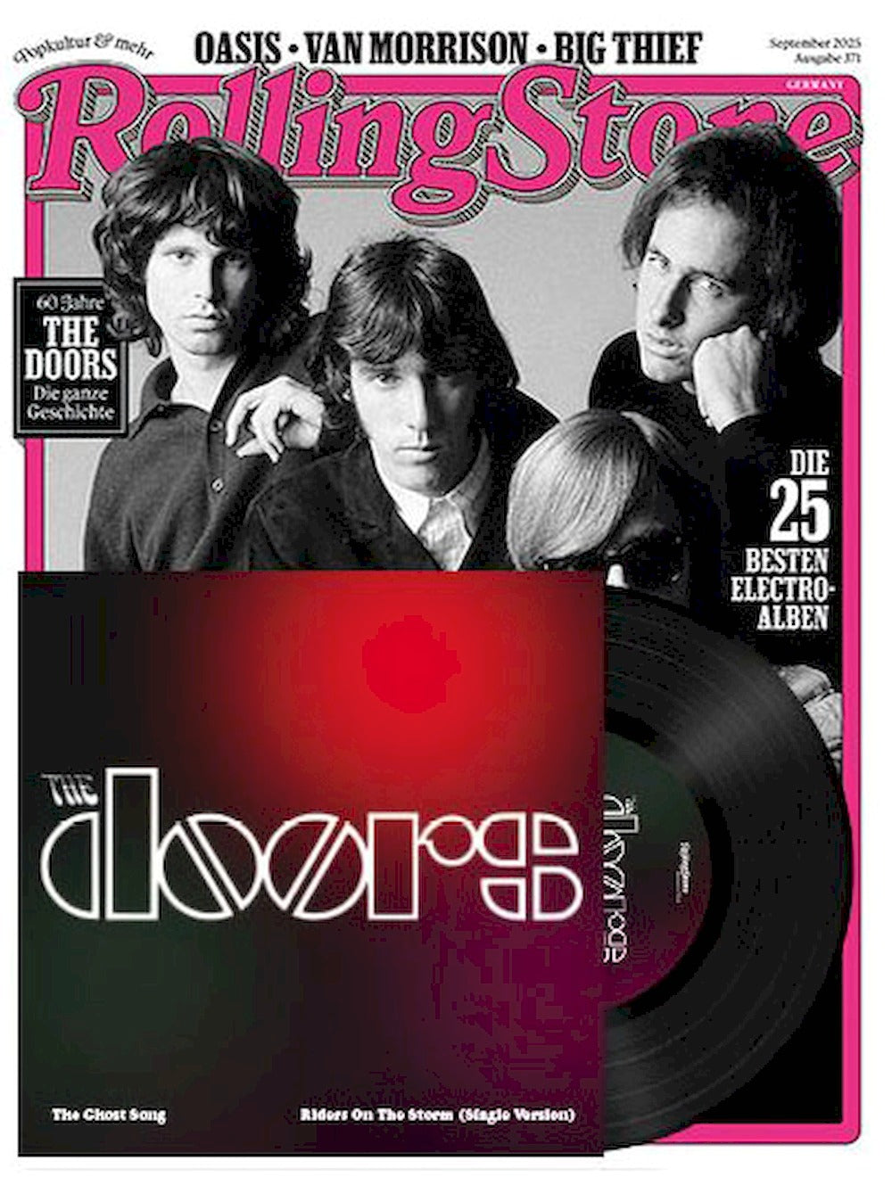 Rolling Stone Magazin Deutschland 2025-09 The Doors + Vinyl