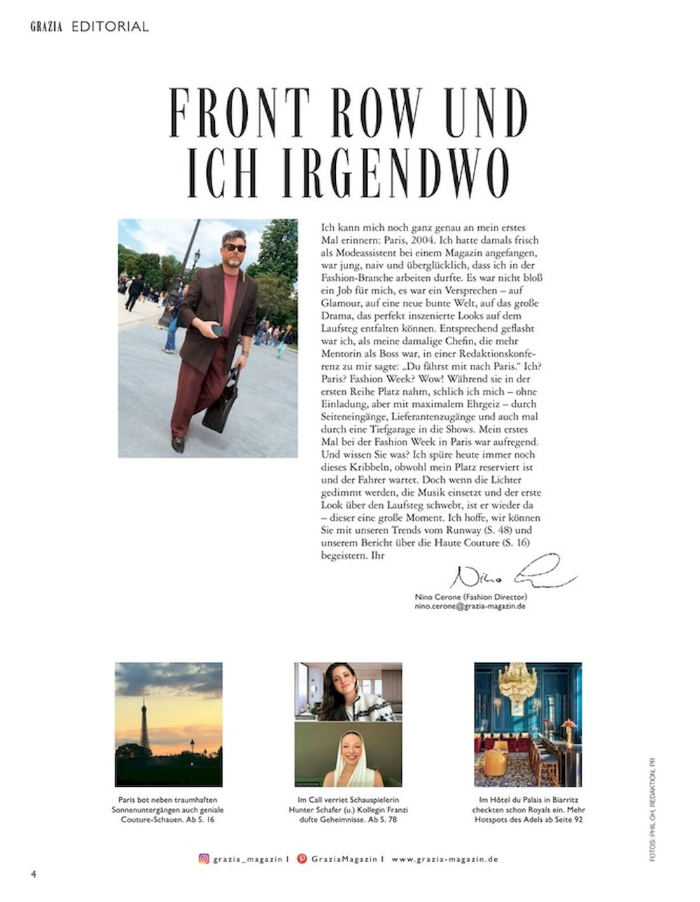 Grazia Magazine Germany 2025-17 Runway