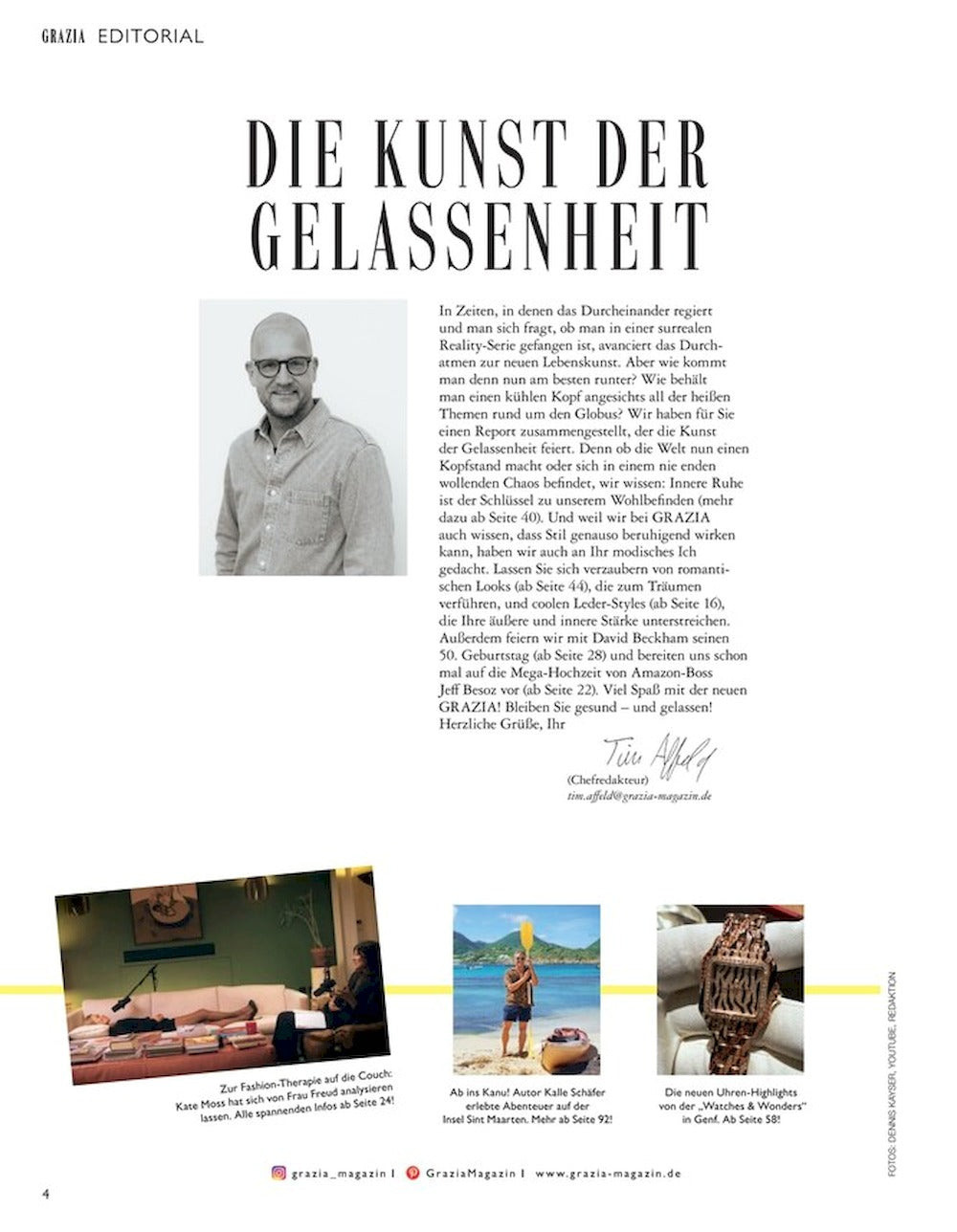 Grazia Magazine Germany 2025-10 Kim Cattrall Naomi Watts