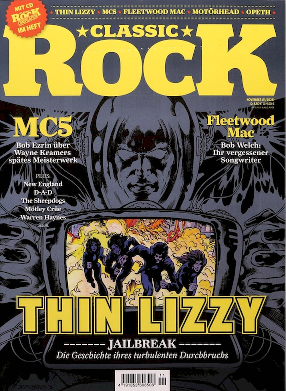 Classic Rock Magazine Germany 2024-11 #134 Thin Lizzy + CD