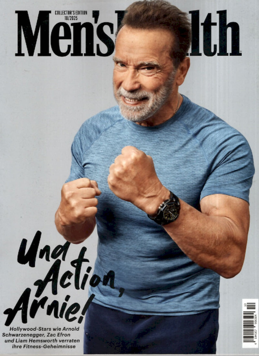 Mens Health Magazin Deutschland 2025-10 Arnold Schwarzenegger Edition