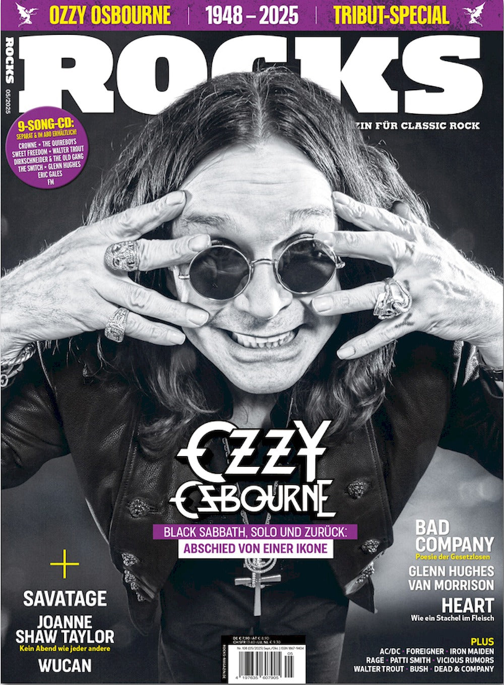 Rocks Magazin Deutschland 2025-05 Ozzy Osbourne Savatage Wucan #108