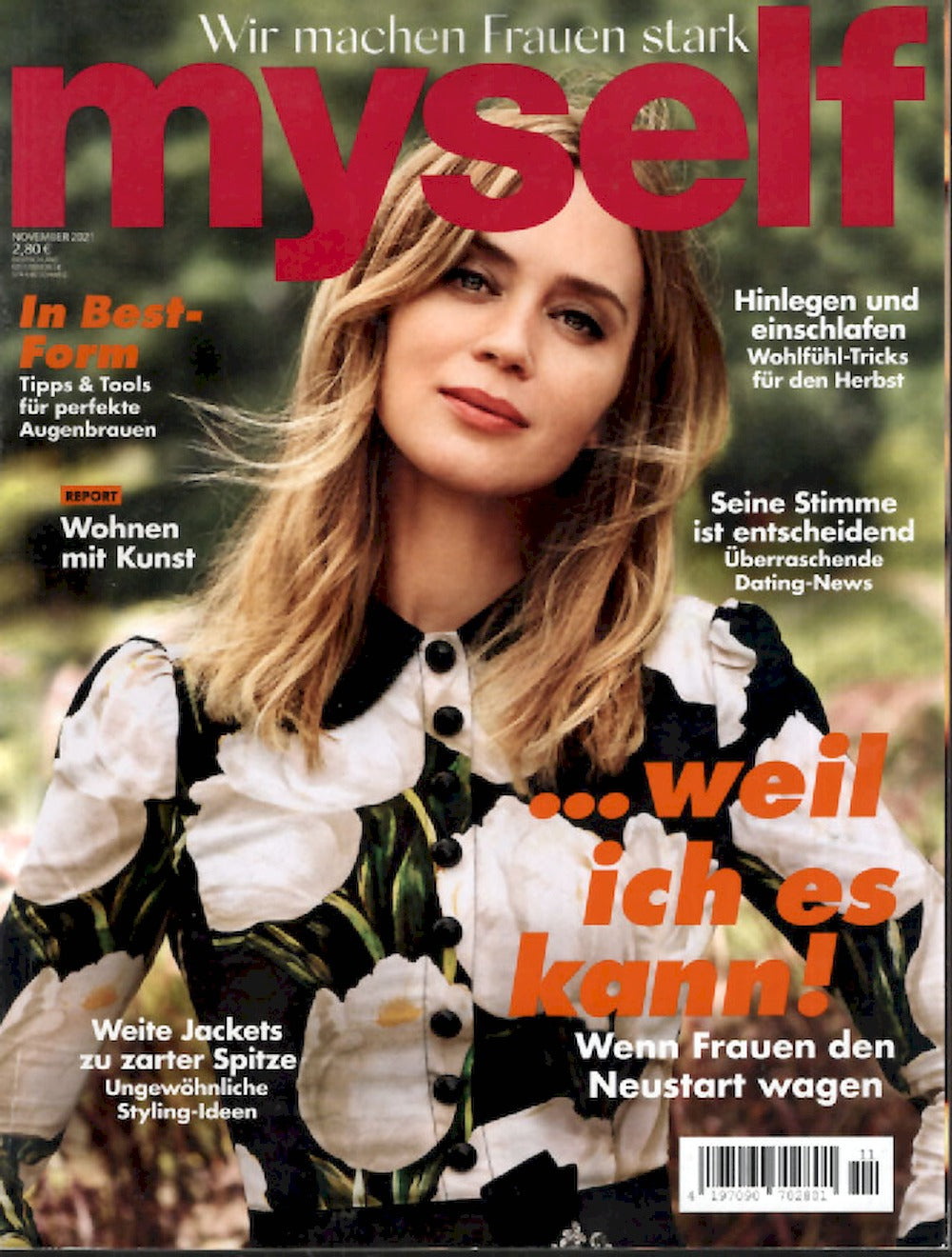 Myself Magazin Deutschland 2021-11 Emily Blunt