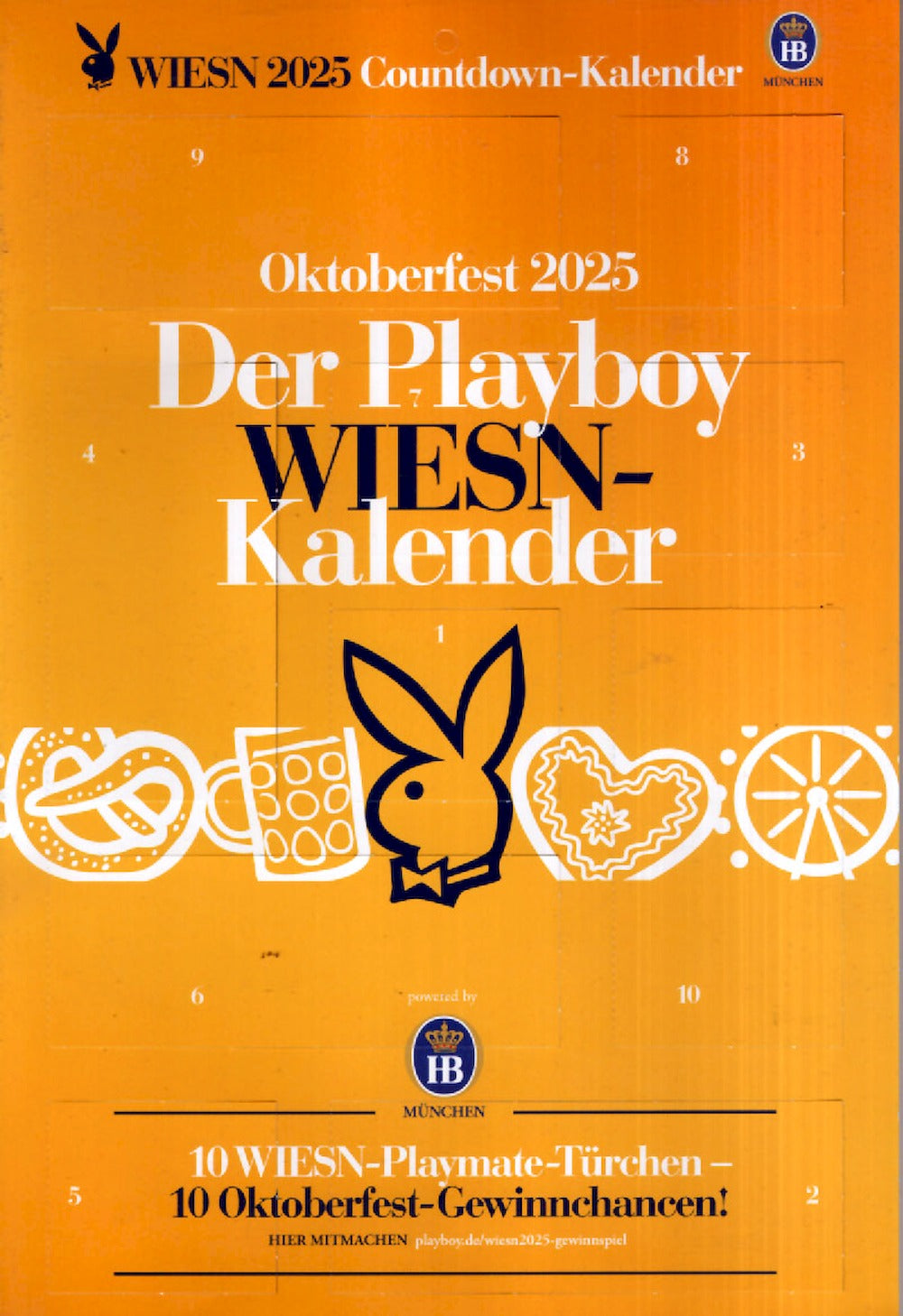 Playboy Oktoberfest Calendar Germany 2025