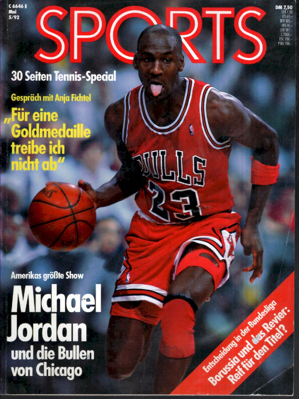Sports Magazin Deutschland 1992-05 Michael Jordan