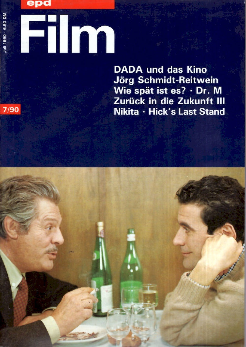 EPD Film Magazin Deutschland 1990-07 Marcello Mastroianni Massimo Troisi