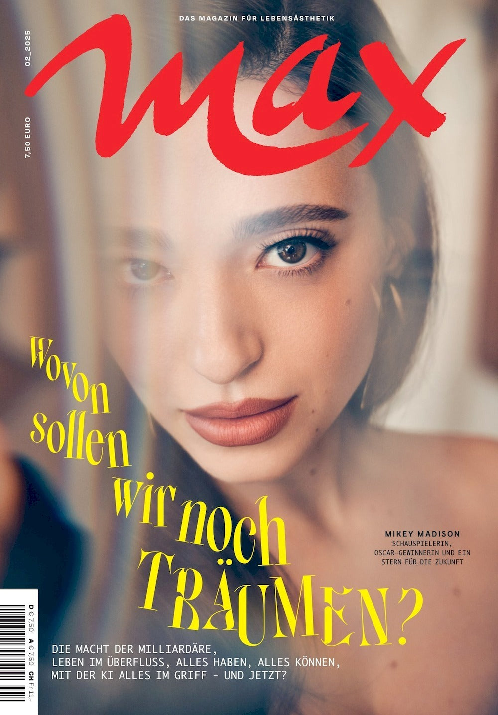 Max Magazin Deutschland 2025-02 Mikey Madison