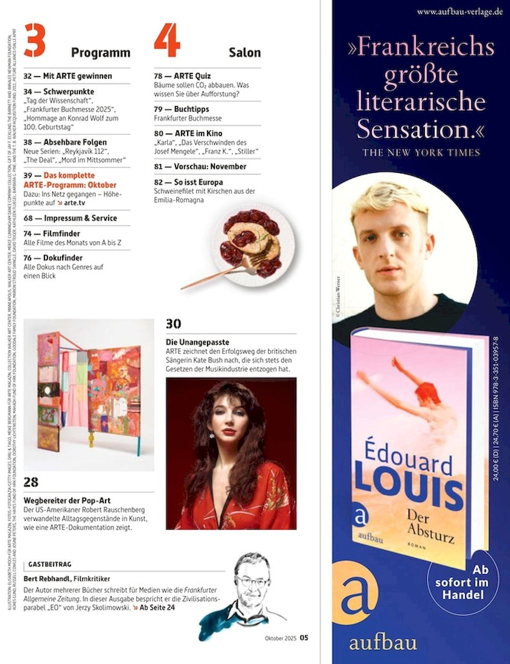 Arte Magazine Germany 2025-10 Zaho de Sagazan