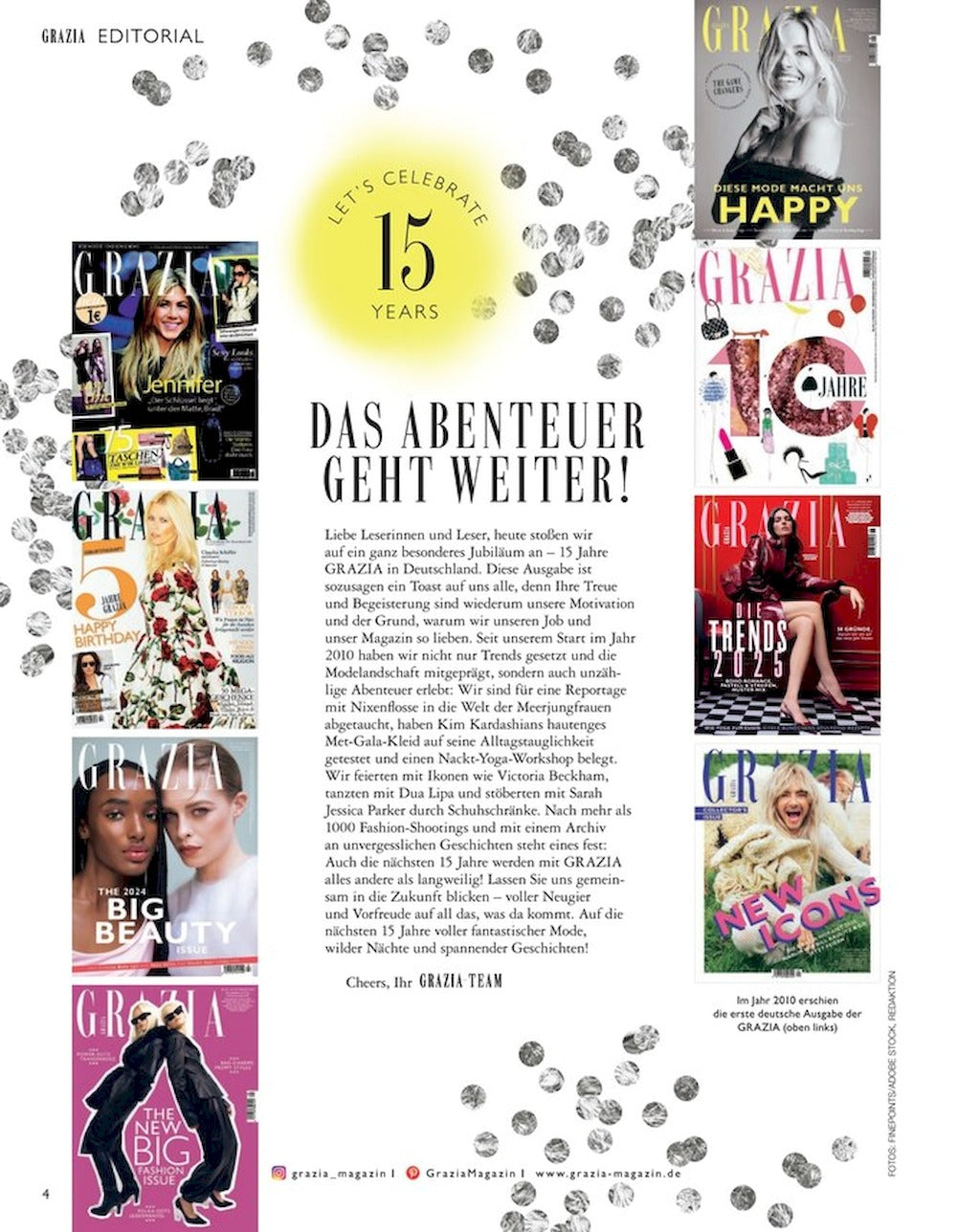Grazia Magazine Germany 2025-21 Zendaya Rihanna