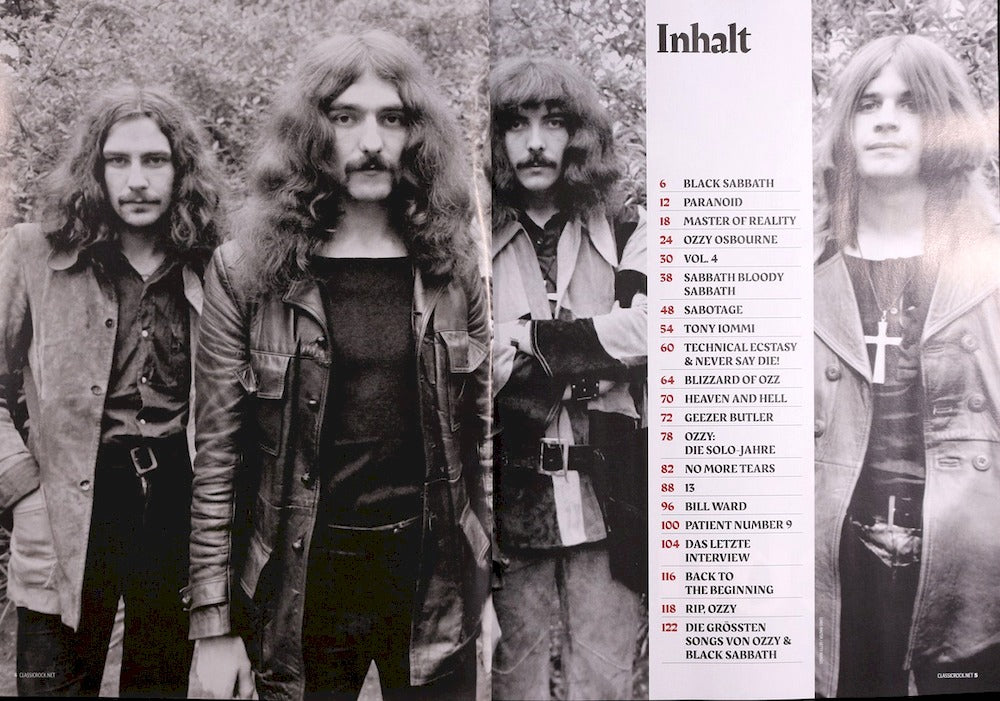 Classic Rock Sonderheft Magazine Germany 2025 #11 Ozzy Osbourne Black Sabbath