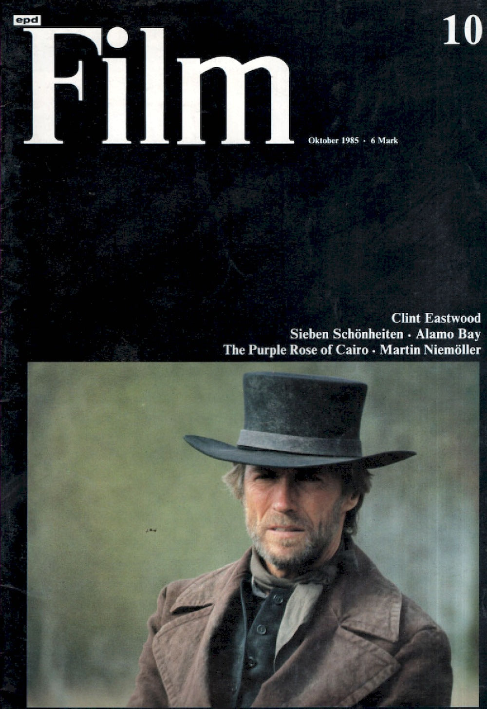 EPD Film Magazin Deutschland 1985-10 Clint Eastwood