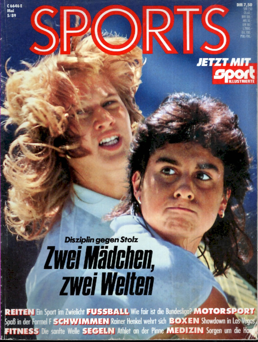 Sports Magazin Deutschland 1989-05 Gabriela Sabatini Steffi Graf