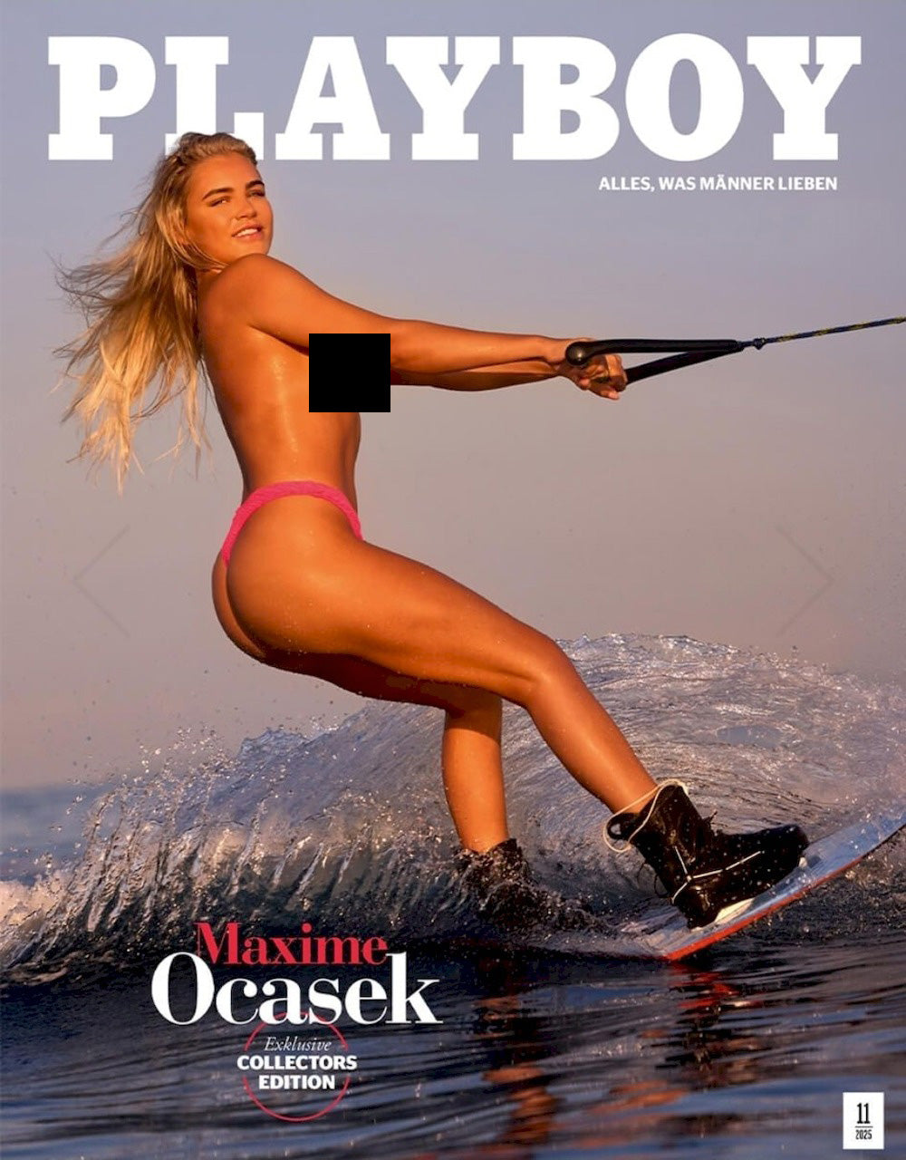Playboy Magazin Deutschland 2025-11 Maxime Ocasek Edition