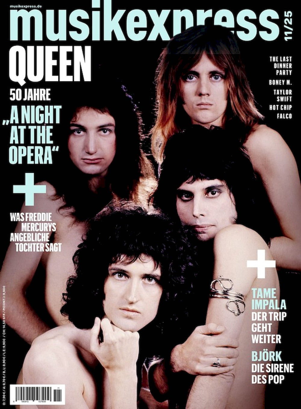 Musikexpress Magazin Deutschland 2025-11 Queen Tame Impala Björk